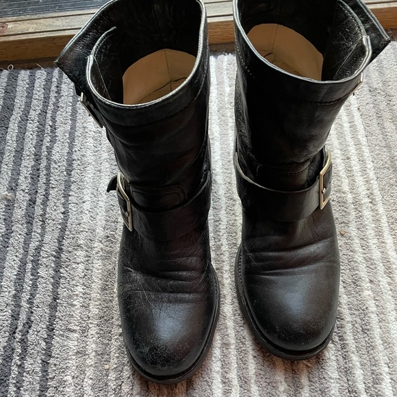 Jimmy Choo Leather Boots - Picture 1 of 6